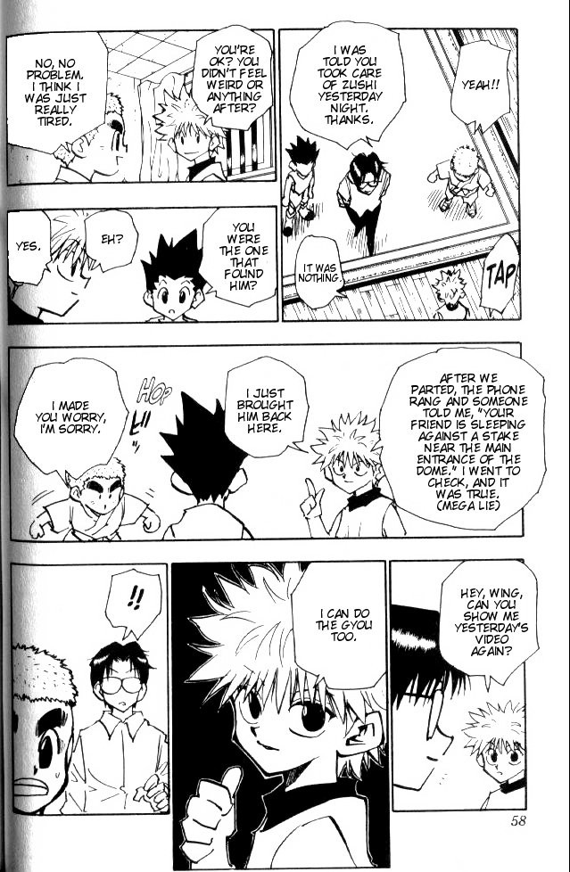 Hunter X Hunter Chapter 57 page 13 - Chapter 57: Promise