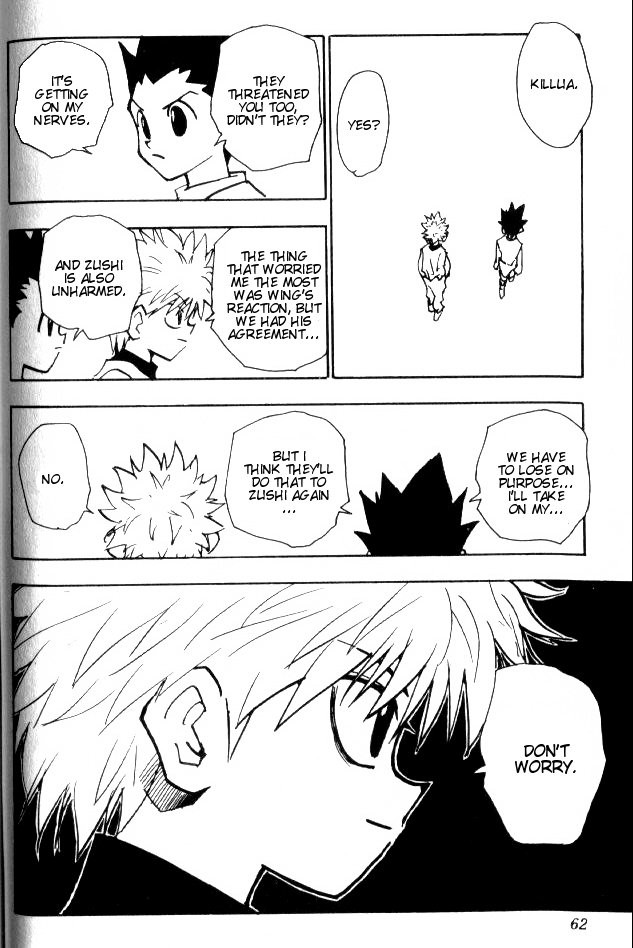 Hunter X Hunter Chapter 57 page 17 - Chapter 57: Promise