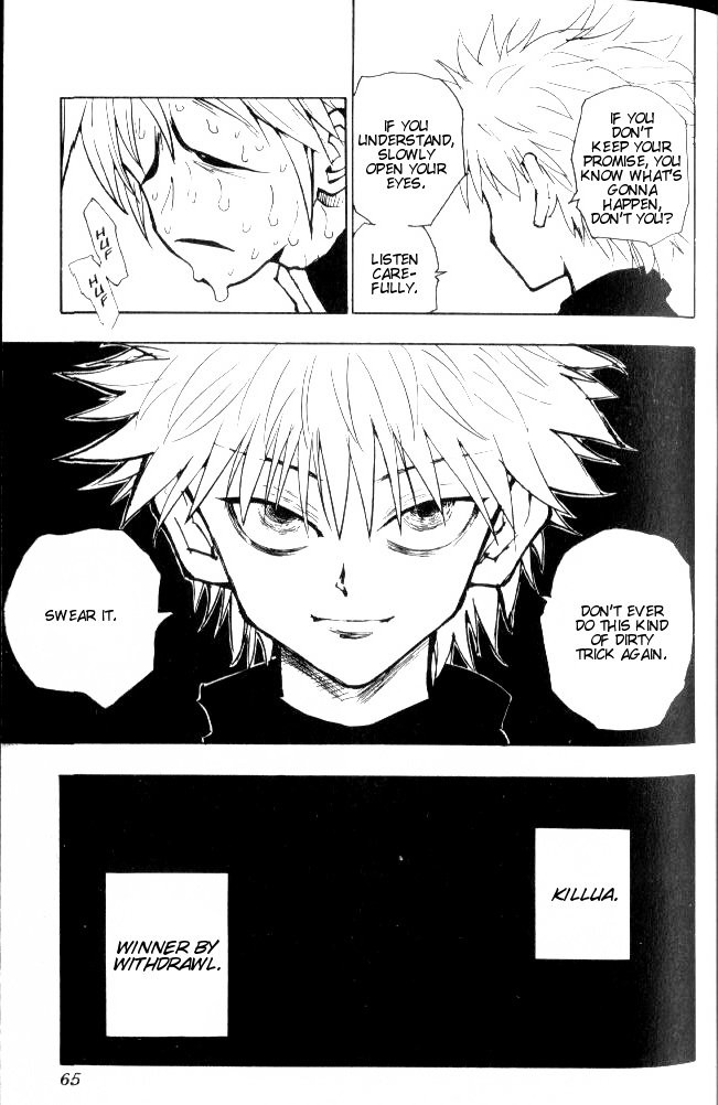 Hunter X Hunter Chapter 57 page 20 - Chapter 57: Promise