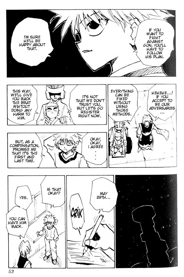 Hunter X Hunter Chapter 57 page 8 - Chapter 57: Promise
