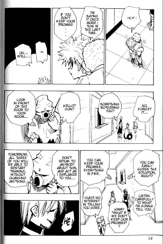 Hunter X Hunter Chapter 57 page 9 - Chapter 57: Promise