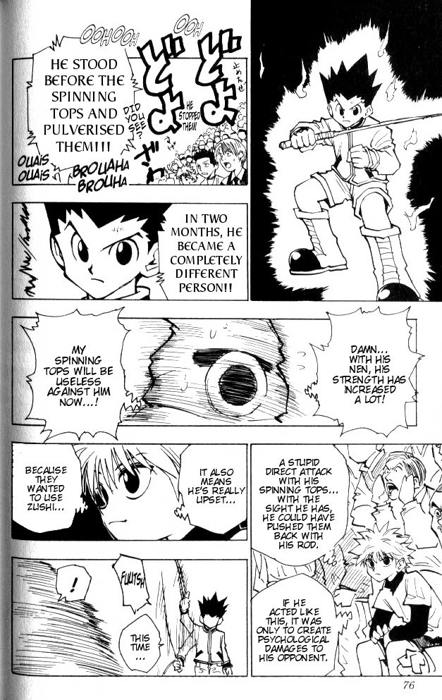 Hunter X Hunter Chapter 58 page 11 - Chapter 58: Rematch
