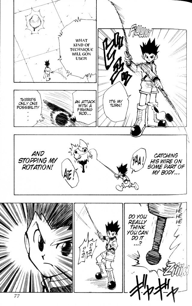 Hunter X Hunter Chapter 58 page 12 - Chapter 58: Rematch