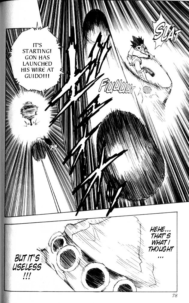Hunter X Hunter Chapter 58 page 13 - Chapter 58: Rematch