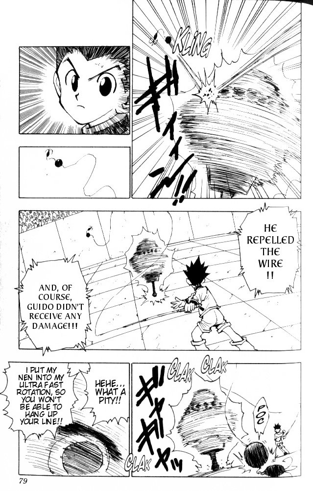 Hunter X Hunter Chapter 58 page 14 - Chapter 58: Rematch