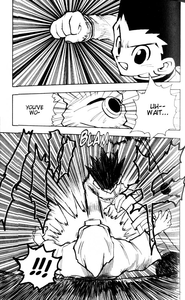 Hunter X Hunter Chapter 58 page 18 - Chapter 58: Rematch