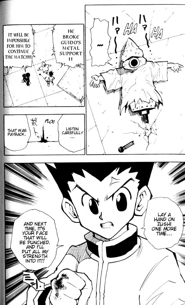 Hunter X Hunter Chapter 58 page 19 - Chapter 58: Rematch