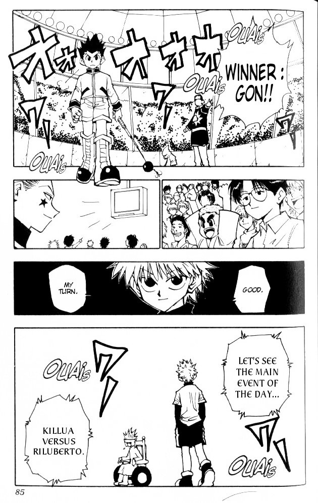 Hunter X Hunter Chapter 58 page 20 - Chapter 58: Rematch