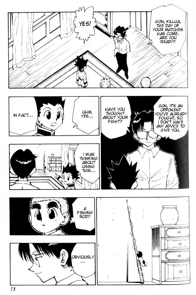 Hunter X Hunter Chapter 58 page 6 - Chapter 58: Rematch