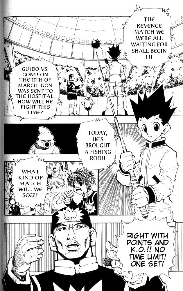 Hunter X Hunter Chapter 58 page 7 - Chapter 58: Rematch