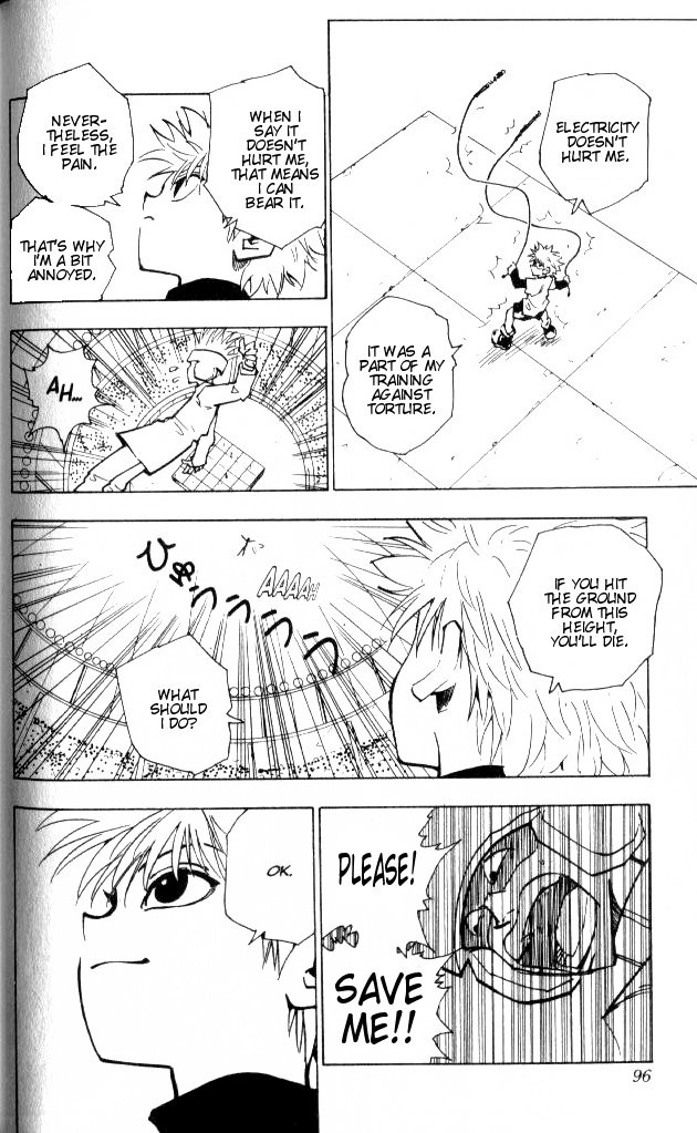 Hunter X Hunter Chapter 59 page 11 - Chapter 59: Making the Grade