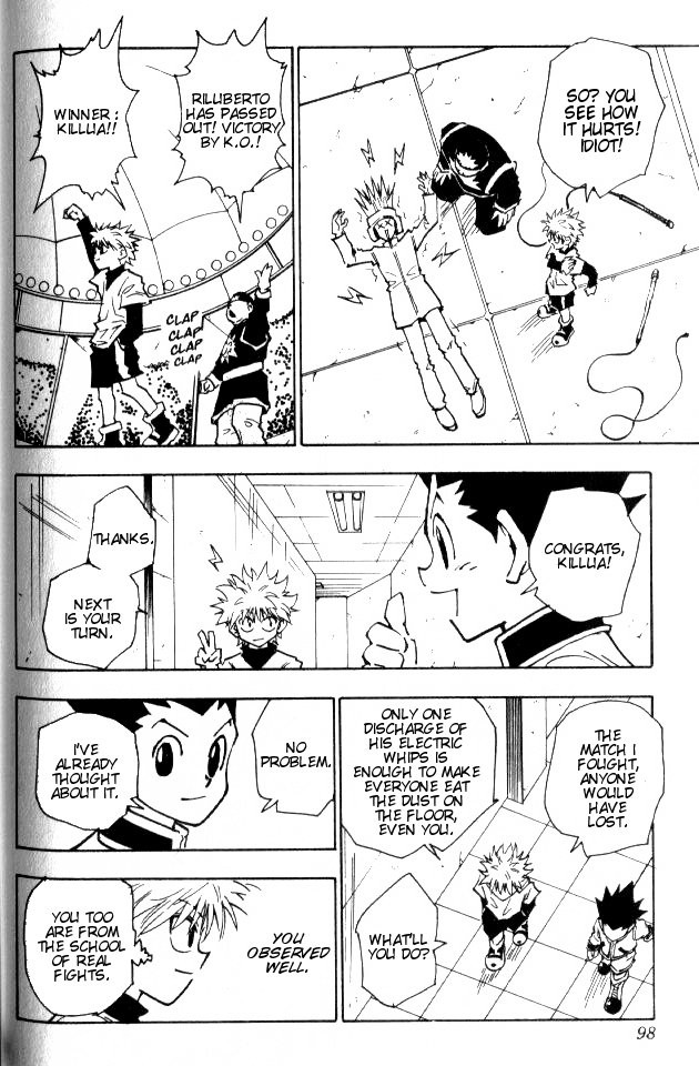 Hunter X Hunter Chapter 59 page 13 - Chapter 59: Making the Grade