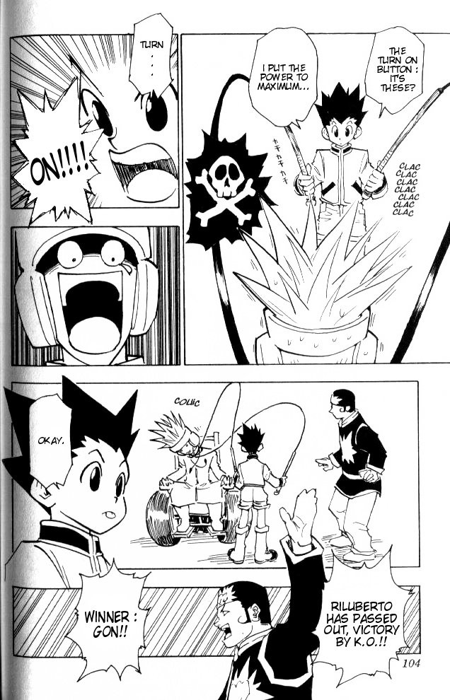 Hunter X Hunter Chapter 59 page 19 - Chapter 59: Making the Grade
