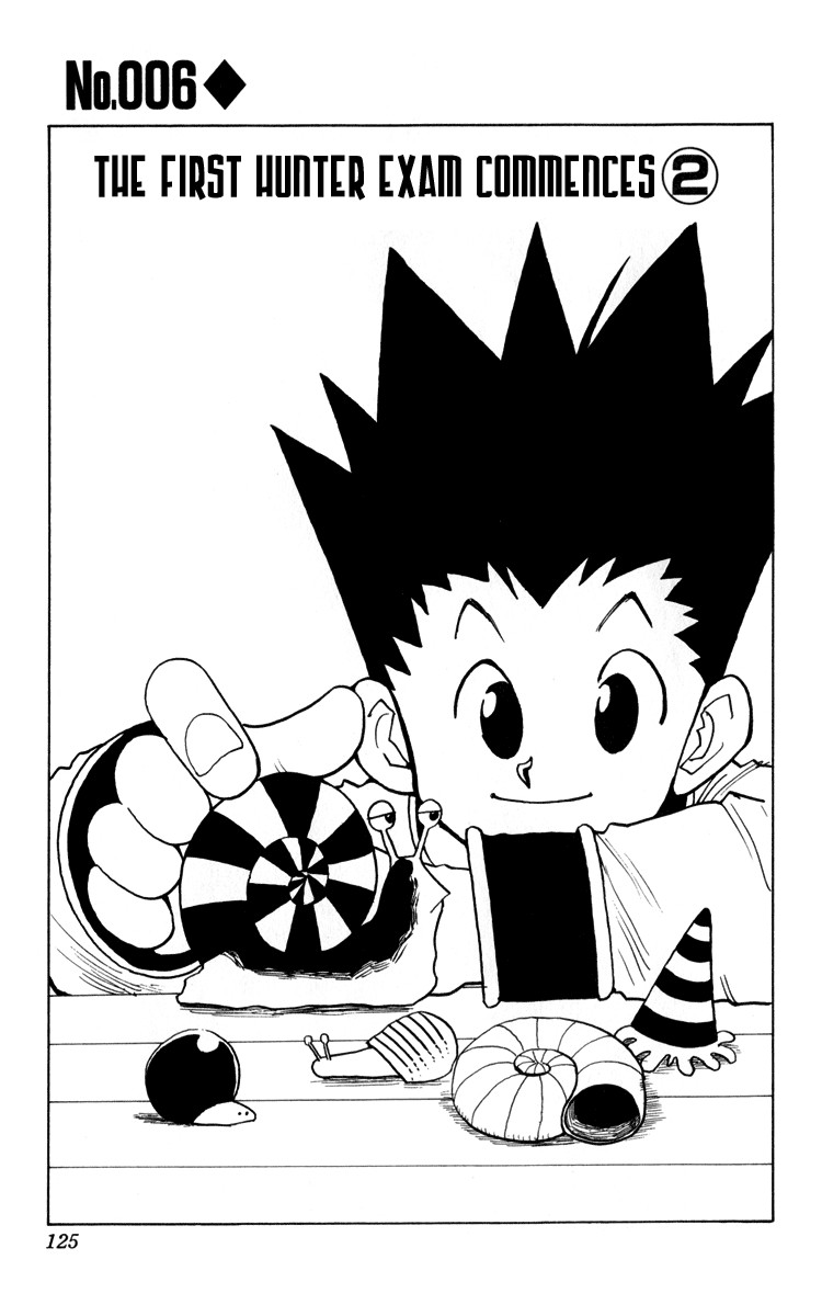 Hunter X Hunter Chapter 6 page 1 - Chapter 6: The First Phase Begins: Part 2