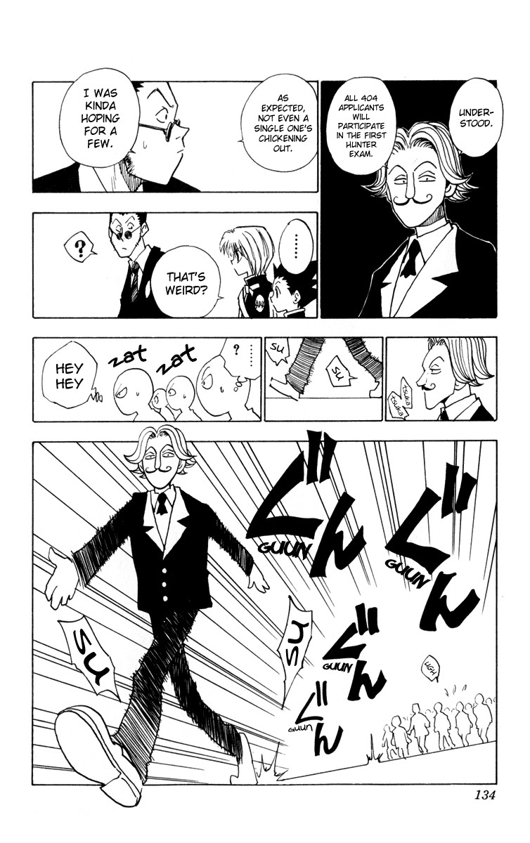 Hunter X Hunter Chapter 6 page 10 - Chapter 6: The First Phase Begins: Part 2