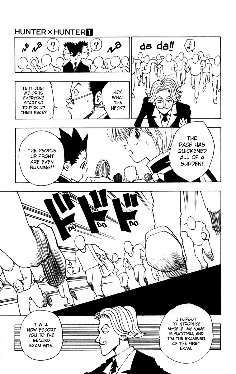 Hunter X Hunter Chapter 6 page 11 - Chapter 6: The First Phase Begins: Part 2