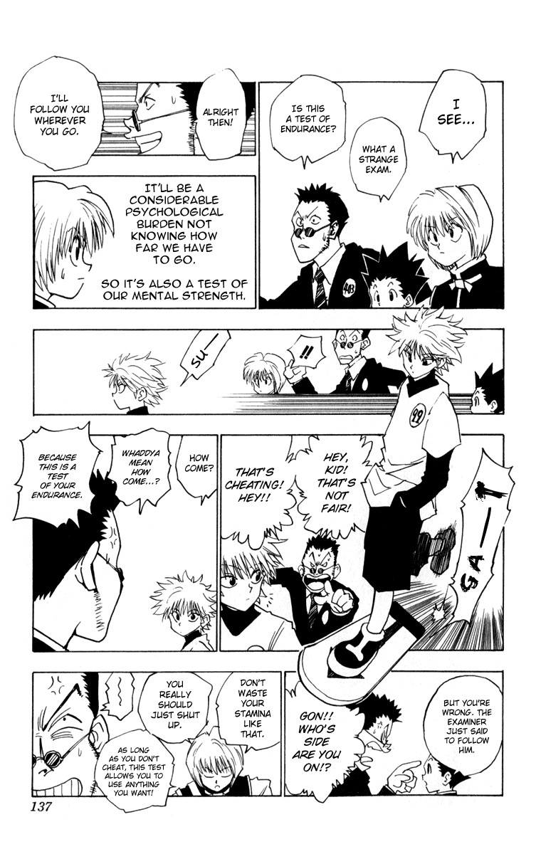 Hunter X Hunter Chapter 6 page 13 - Chapter 6: The First Phase Begins: Part 2