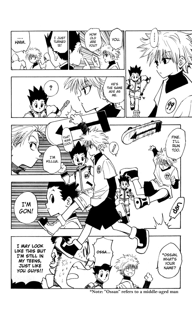 Hunter X Hunter Chapter 6 page 14 - Chapter 6: The First Phase Begins: Part 2