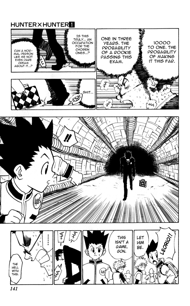 Hunter X Hunter Chapter 6 page 17 - Chapter 6: The First Phase Begins: Part 2