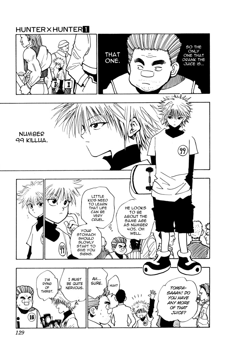 Hunter X Hunter Chapter 6 page 5 - Chapter 6: The First Phase Begins: Part 2