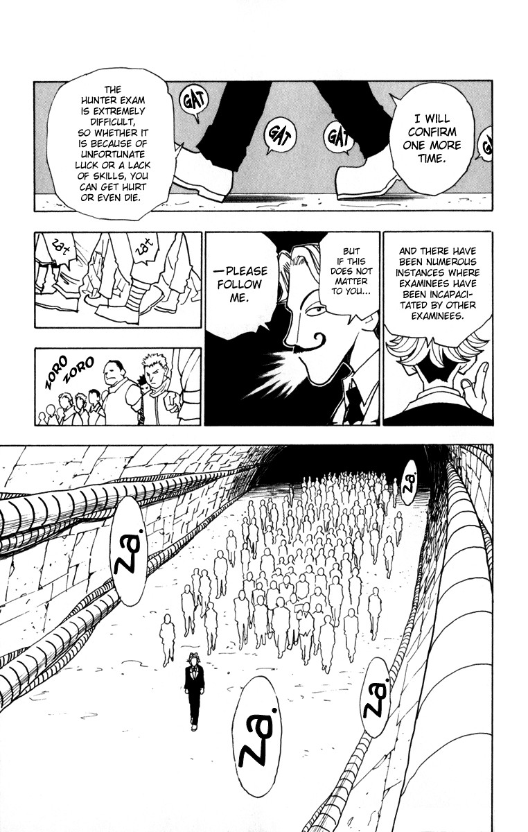 Hunter X Hunter Chapter 6 page 9 - Chapter 6: The First Phase Begins: Part 2
