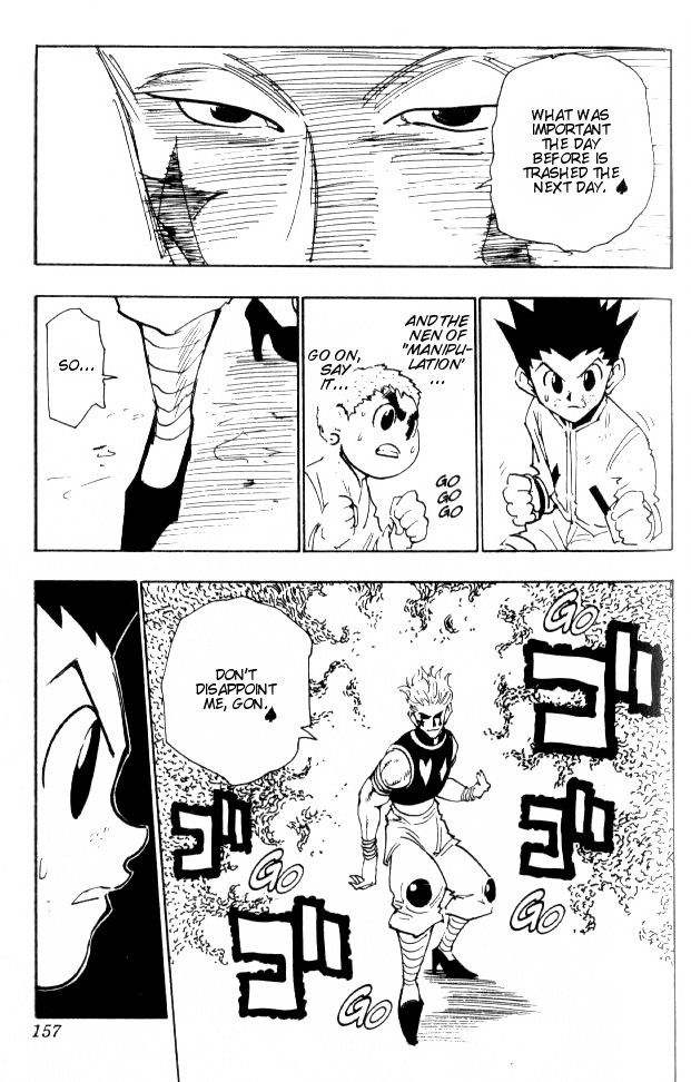 Hunter X Hunter Chapter 62 page 10 - Chapter 62: Like You Mean It