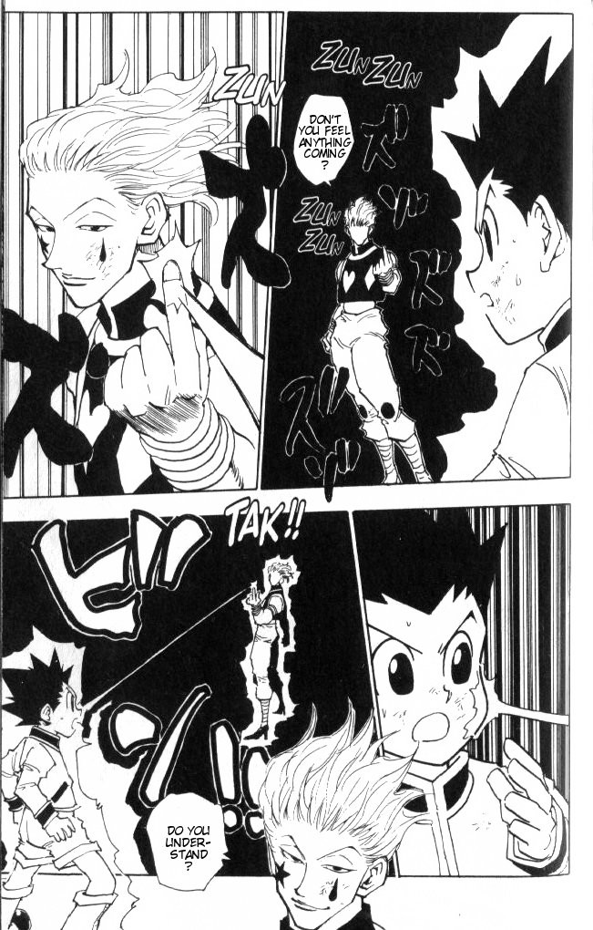 Hunter X Hunter Chapter 62 page 18 - Chapter 62: Like You Mean It