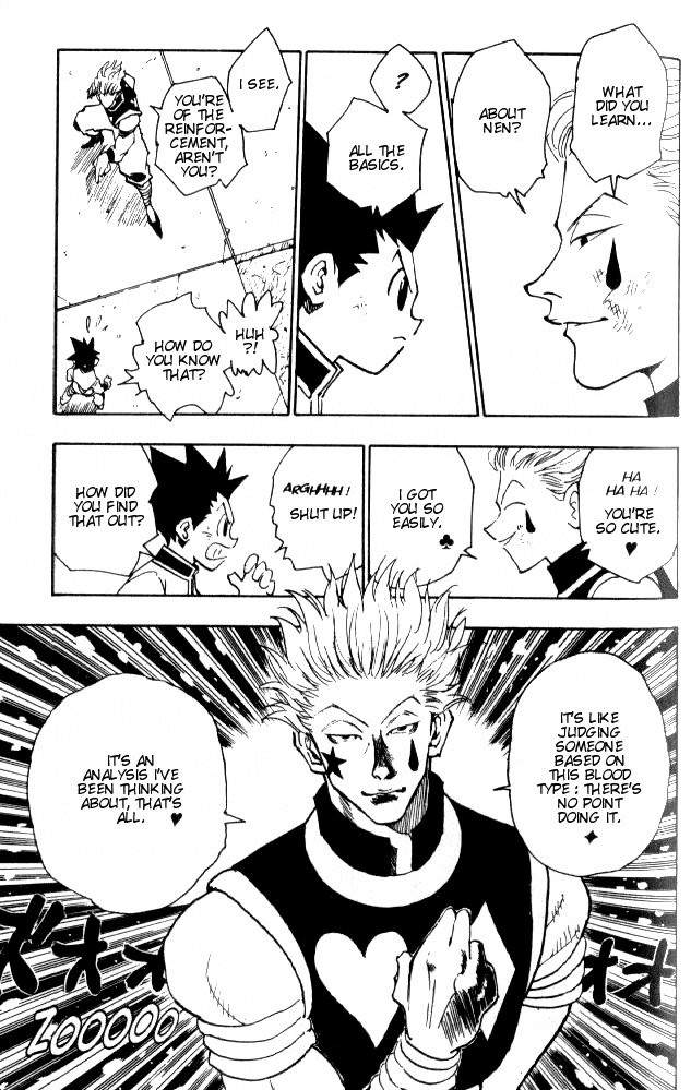 Hunter X Hunter Chapter 62 page 8 - Chapter 62: Like You Mean It