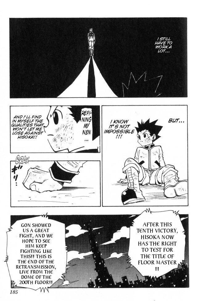 Hunter X Hunter Chapter 63 page 18 - Chapter 63: Next