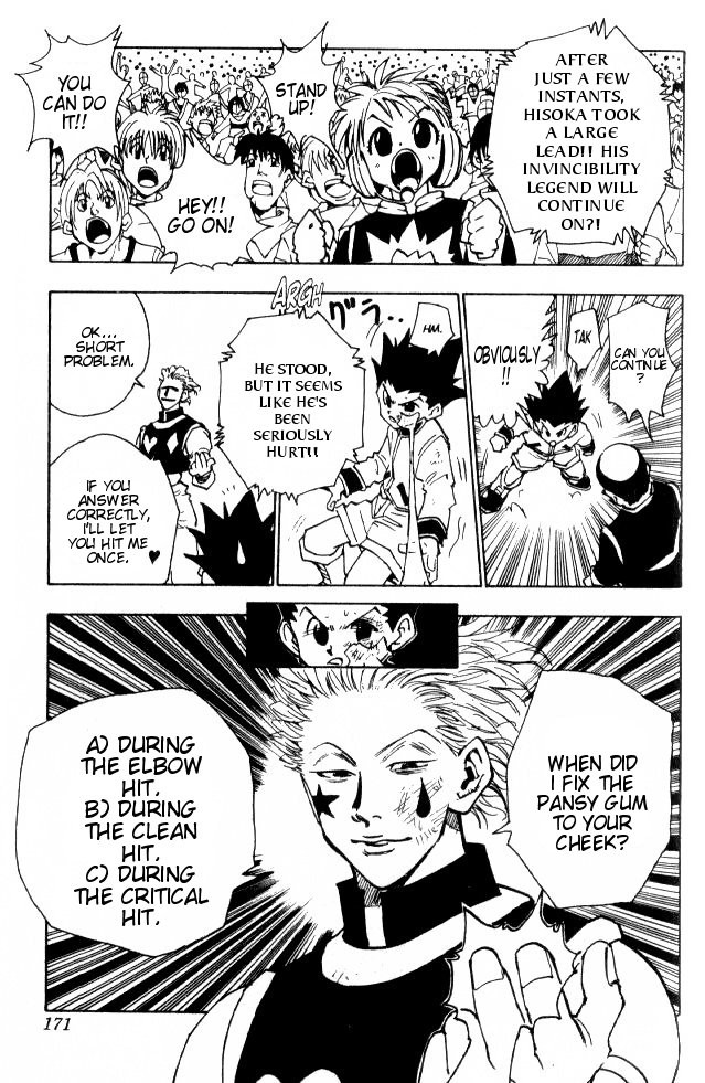 Hunter X Hunter Chapter 63 page 4 - Chapter 63: Next