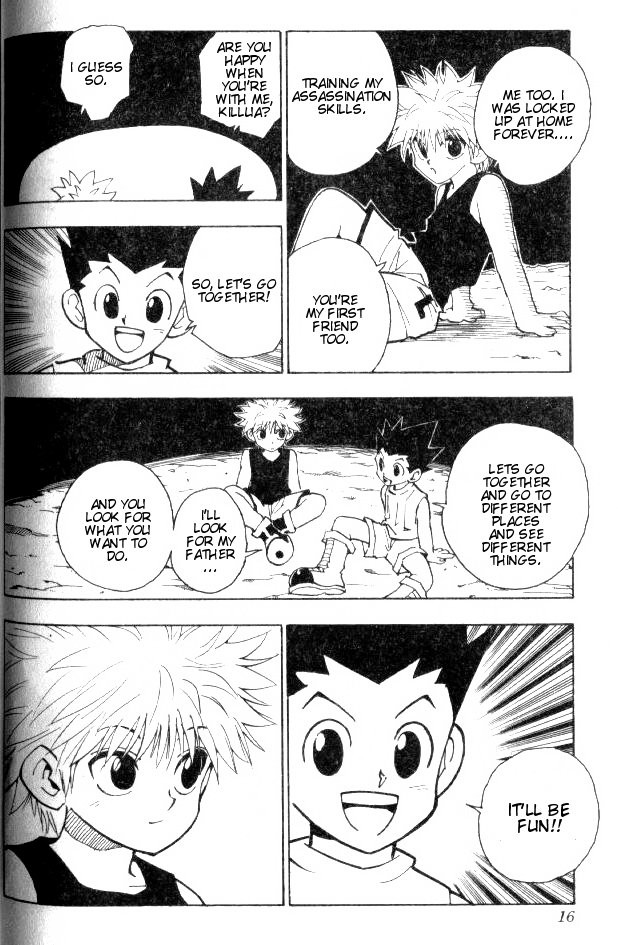 Hunter X Hunter Chapter 64 page 12 - Chapter 64: Homecoming