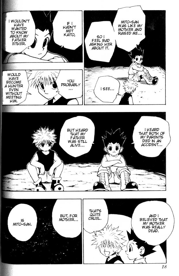 Hunter X Hunter Chapter 64 page 14 - Chapter 64: Homecoming