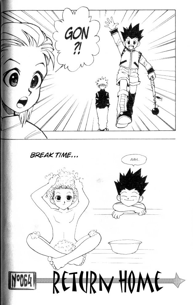 Hunter X Hunter Chapter 64 page 4 - Chapter 64: Homecoming