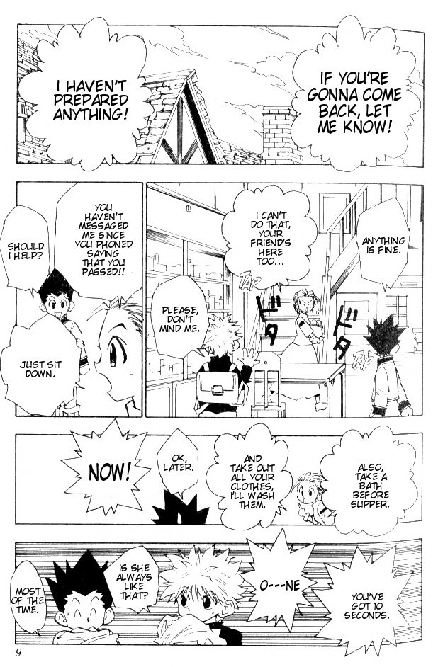 Hunter X Hunter Chapter 64 page 5 - Chapter 64: Homecoming