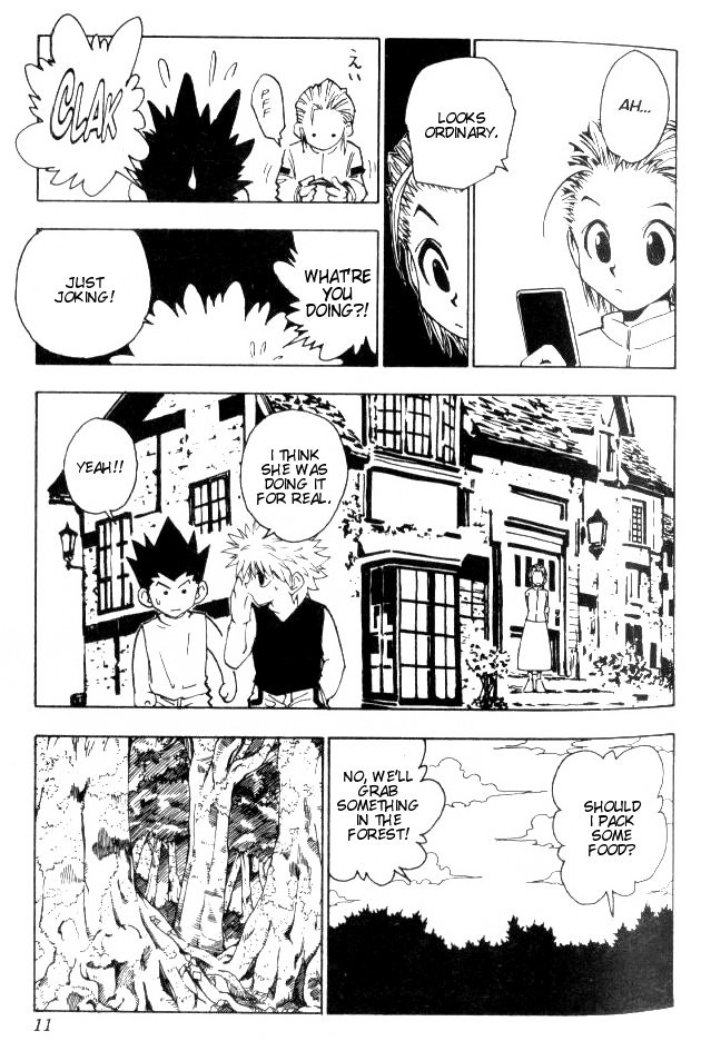Hunter X Hunter Chapter 64 page 7 - Chapter 64: Homecoming