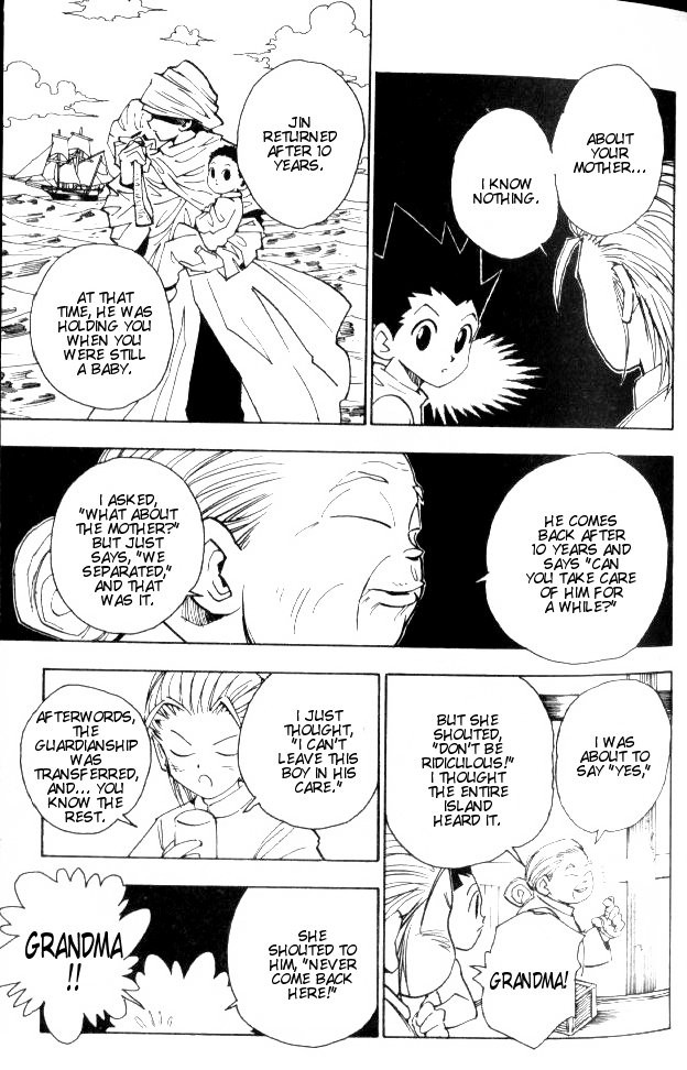 Hunter X Hunter Chapter 65 page 5 - Chapter 65: About Ging