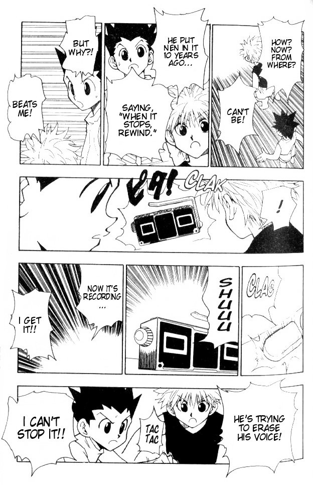 Hunter X Hunter Chapter 66 page 14 - Chapter 66: The Tape