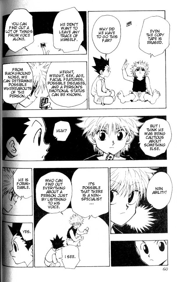 Hunter X Hunter Chapter 66 page 17 - Chapter 66: The Tape