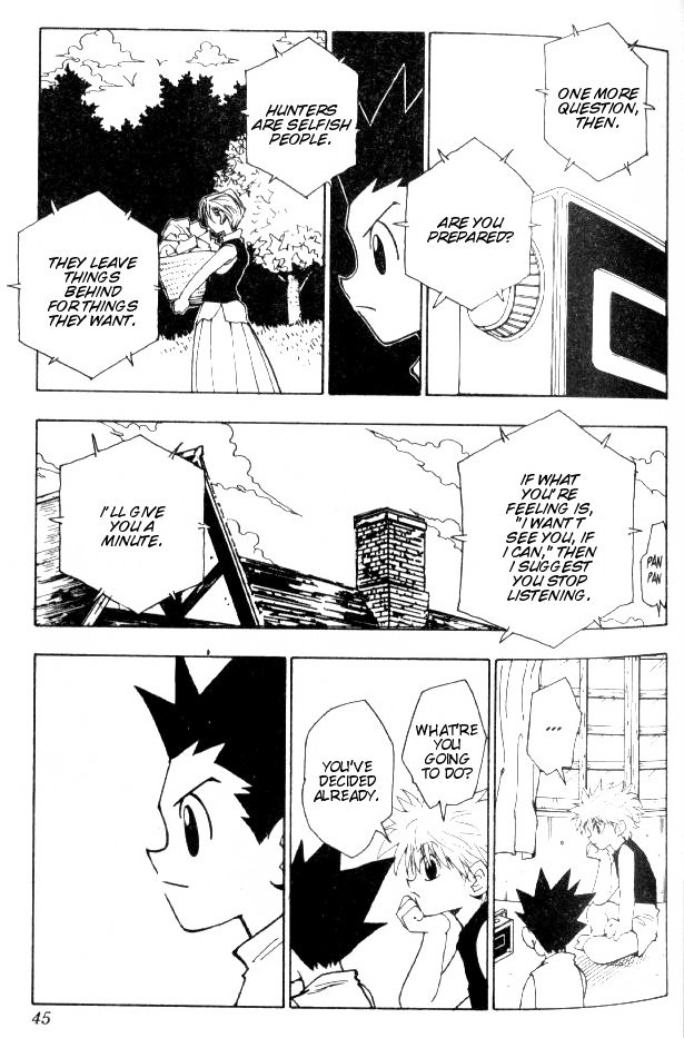 Hunter X Hunter Chapter 66 page 3 - Chapter 66: The Tape