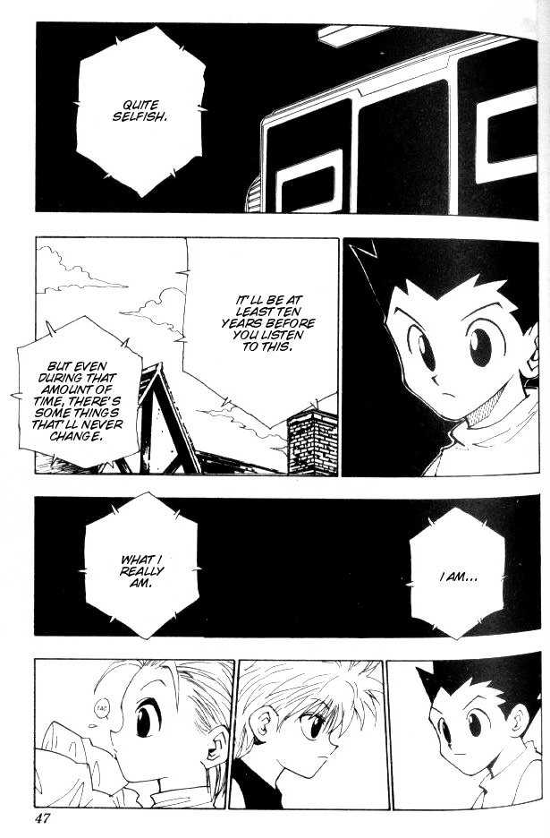 Hunter X Hunter Chapter 66 page 5 - Chapter 66: The Tape