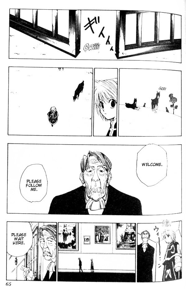 Hunter X Hunter Chapter 67 page 3 - Chapter 67: The Flesh Collector's Mansion: Part 1
