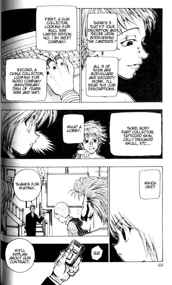 Hunter X Hunter Chapter 67 page 6 - Chapter 67: The Flesh Collector's Mansion: Part 1