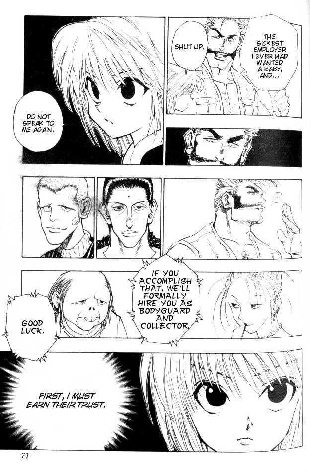 Hunter X Hunter Chapter 67 page 9 - Chapter 67: The Flesh Collector's Mansion: Part 1