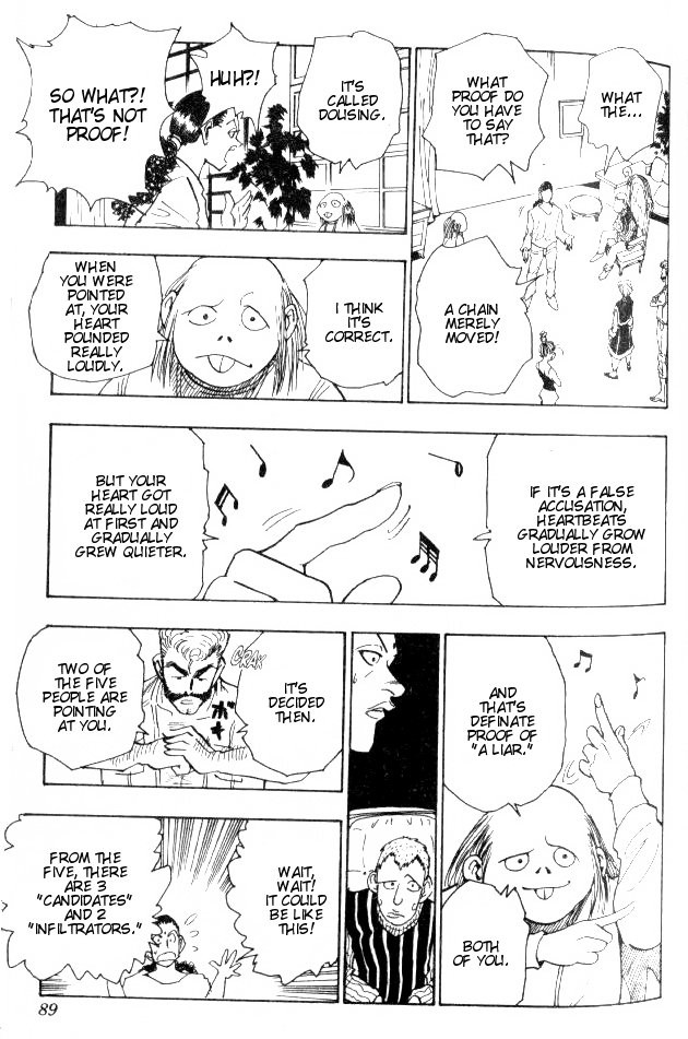 Hunter X Hunter Chapter 68 page 13 - Chapter 68: The Flesh Collector's Mansion: Part 2
