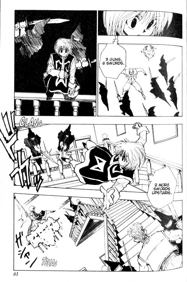 Hunter X Hunter Chapter 68 page 5 - Chapter 68: The Flesh Collector's Mansion: Part 2