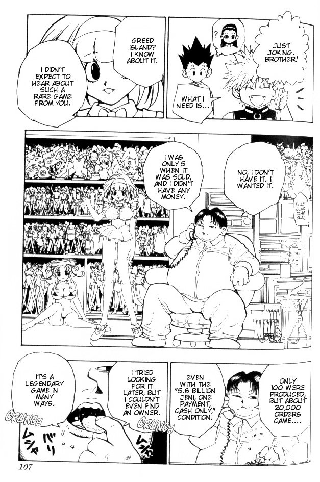 Hunter X Hunter Chapter 69 page 11 - Chapter 69: Greed Island