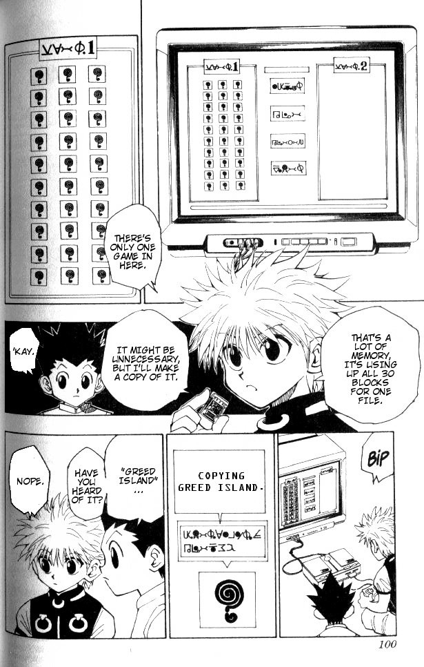 Hunter X Hunter Chapter 69 page 4 - Chapter 69: Greed Island