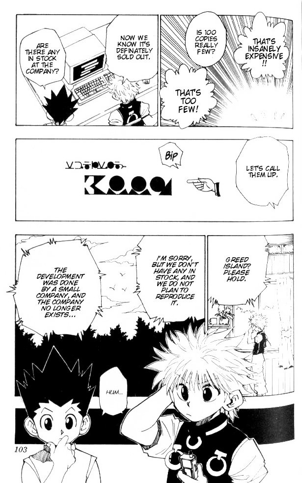 Hunter X Hunter Chapter 69 page 7 - Chapter 69: Greed Island