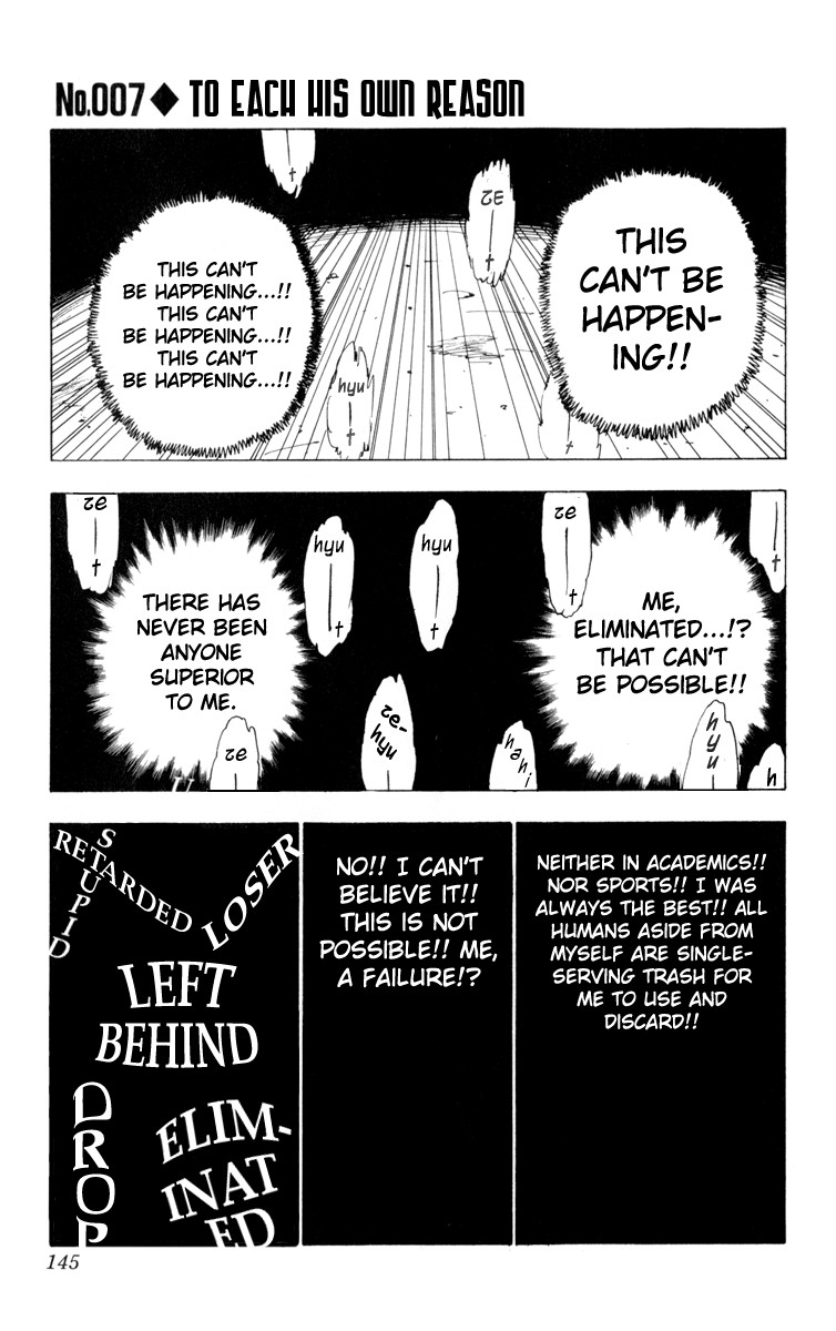 Hunter X Hunter Chapter 7 page 1 - Chapter 7: Respective Reasons