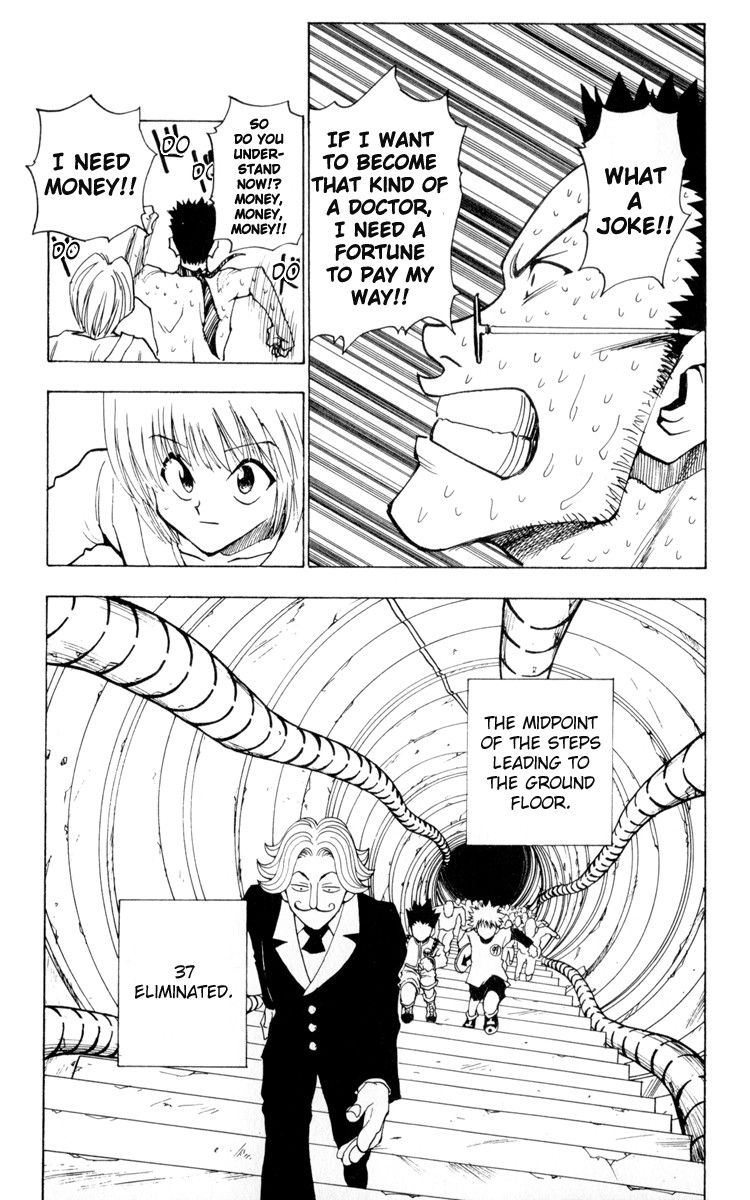 Hunter X Hunter Chapter 7 page 13 - Chapter 7: Respective Reasons